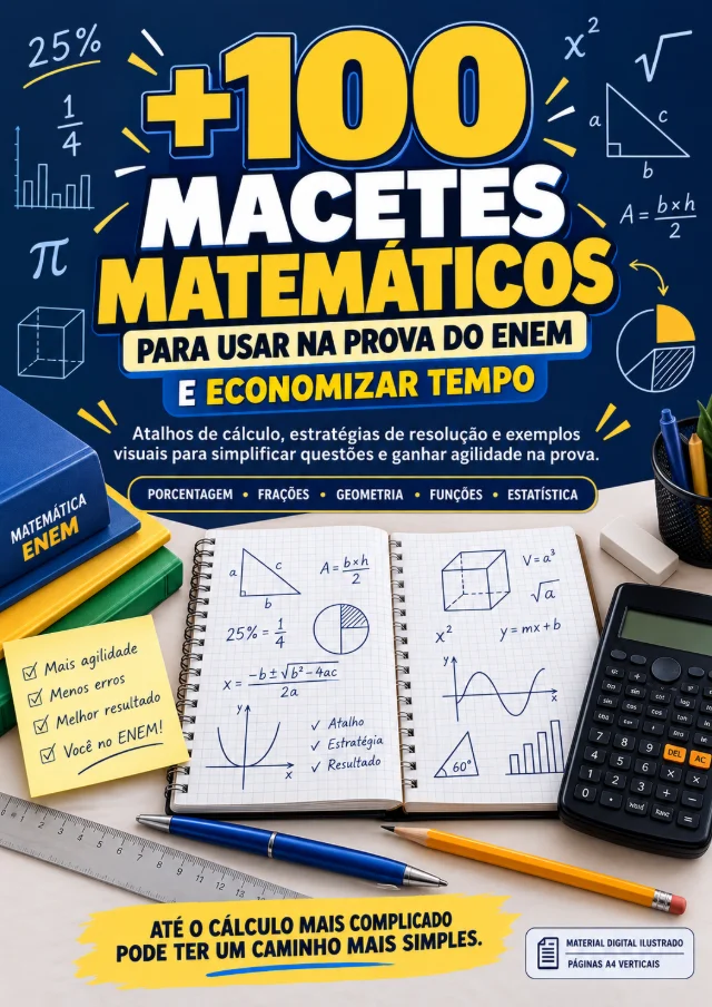 Prévia 1 dos +100 Macetes Matemáticos